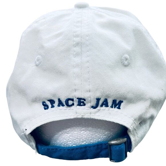 VINTAGE 90s Space Jam Movie  1996 Ball Cap Official Warner Bros Strap back - Picture 5 of 8